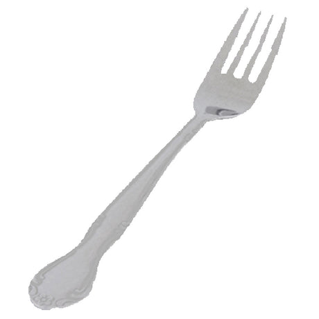 Crestware BEL706 Salad Fork 6-1/4" Scrolled Motif Pattern