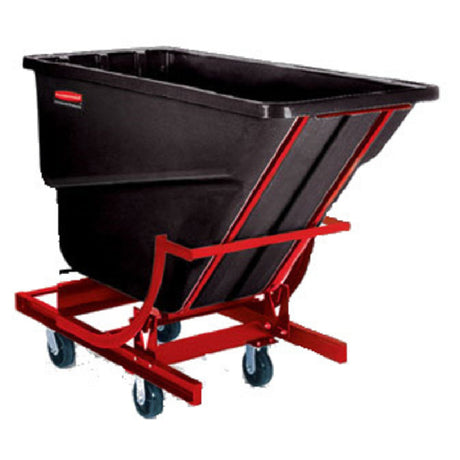 Rubbermaid FG105443BLA - Self-Dumping Hopper, 1/2 Cu. Yd. Capacity (approximately 750 Lb.)