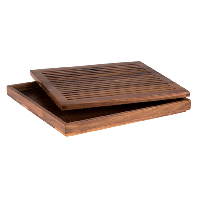 Libbey APS 00911 AKAZIA Cutting Board GN 2/32 3/4" L X 14W X 1 3/8"H Rectangular