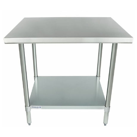 Empura Stainless WT3036 Empura STANDARD DUTY Work Table 30" X 36" No Backsplash