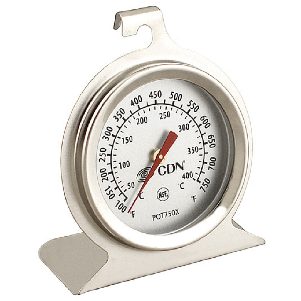 Franklin Machine Products 138-1330 Oven Thermometer 2-1/2" Dial 100° To 750°F (38° To 400°C) Temperature Range