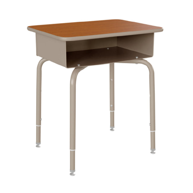 Flash Furniture FD-DESK-GY-WAL-GG Billie Student Desk 24"W X 18"D X 22-1/4" To 31-1/4" Adjustable Height