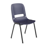 Flash Furniture RUT-16-PDR-NAVY-GG Hercules Series Student Shell Stacking Chair