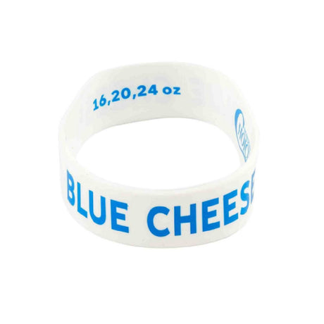 TableCraft Products 13079 - Bottle Band, "Blue Cheese", 2-1/2" X 2-1/2" X 3/4"