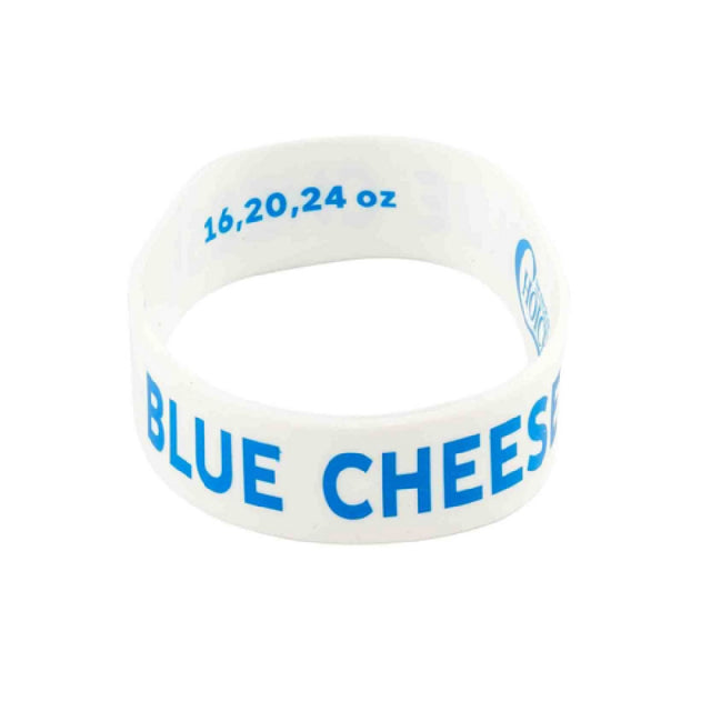 TableCraft Products 13079 - Bottle Band, "Blue Cheese", 2-1/2" X 2-1/2" X 3/4"