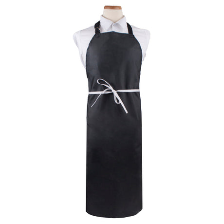 John Ritzenthaler Company CLNPBIANBK Ritz® Chef's Line® Bib Apron 30" X 43" Long No Pocket