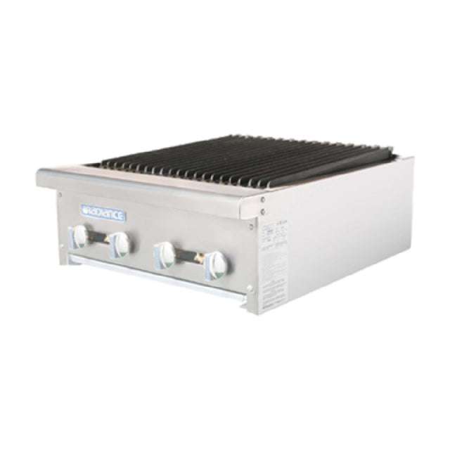 Turbo Air TARB-24_NAT Radiance Charbroiler Countertop Gas