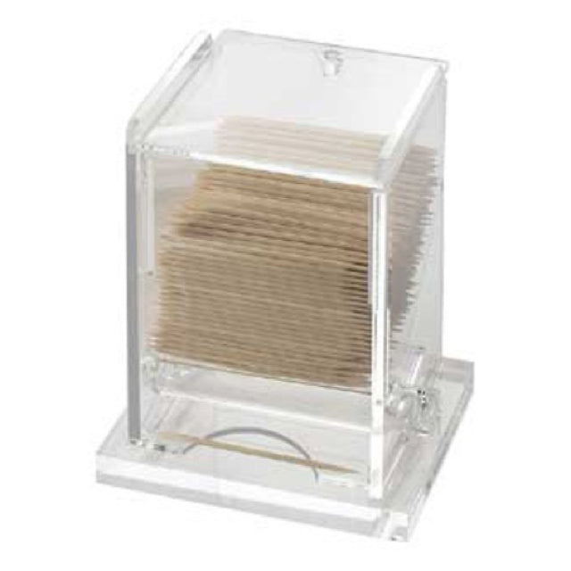 Cal Mil 295 Classic Unwrapped Toothpick Dispenser 3-3/4"W X 3-1/4"D X 5-1/4"H