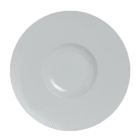 Steelite 6314P1005 Signature Gourmet Plate 10-5/8" Dia. (5" Well) Round Porcelain
