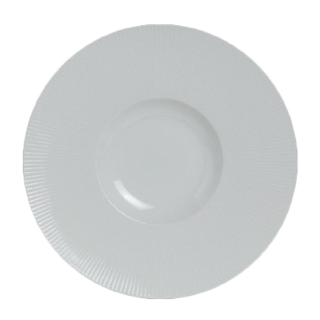 Steelite 6314P1005 Signature Gourmet Plate 10-5/8" Dia. (5" Well) Round Porcelain