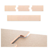 Epicurean 629-601001 Epicurean Stock Puzzle Board 60" X 10" X 3/8" In Natural