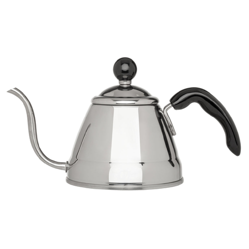 Harold Import Co. 6576 Fino Tea Kettle 34 Oz. (1 Liter) Narrow Gooseneck Curve Spout