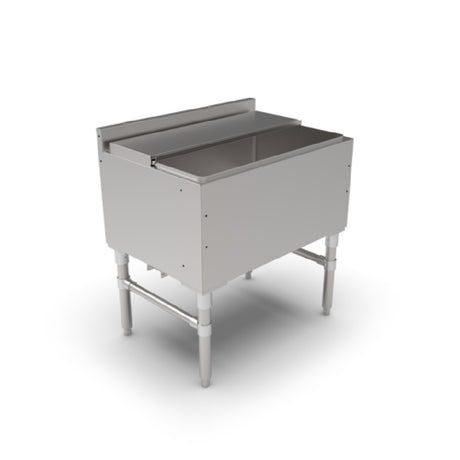 John Boos UBIB-2130-CP7 Underbar Ice Bin/Cocktail Unit 30"W X 21"D X 32-1/2"H Overall Size