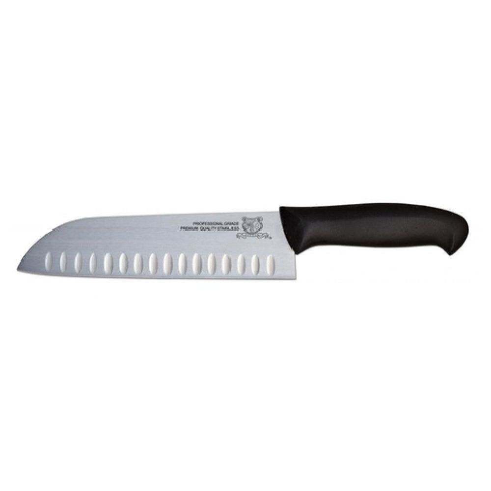 Omcan 12761 (12761) Multi-Purpose Knife 7" Granton Edge Blade Stainless Steel