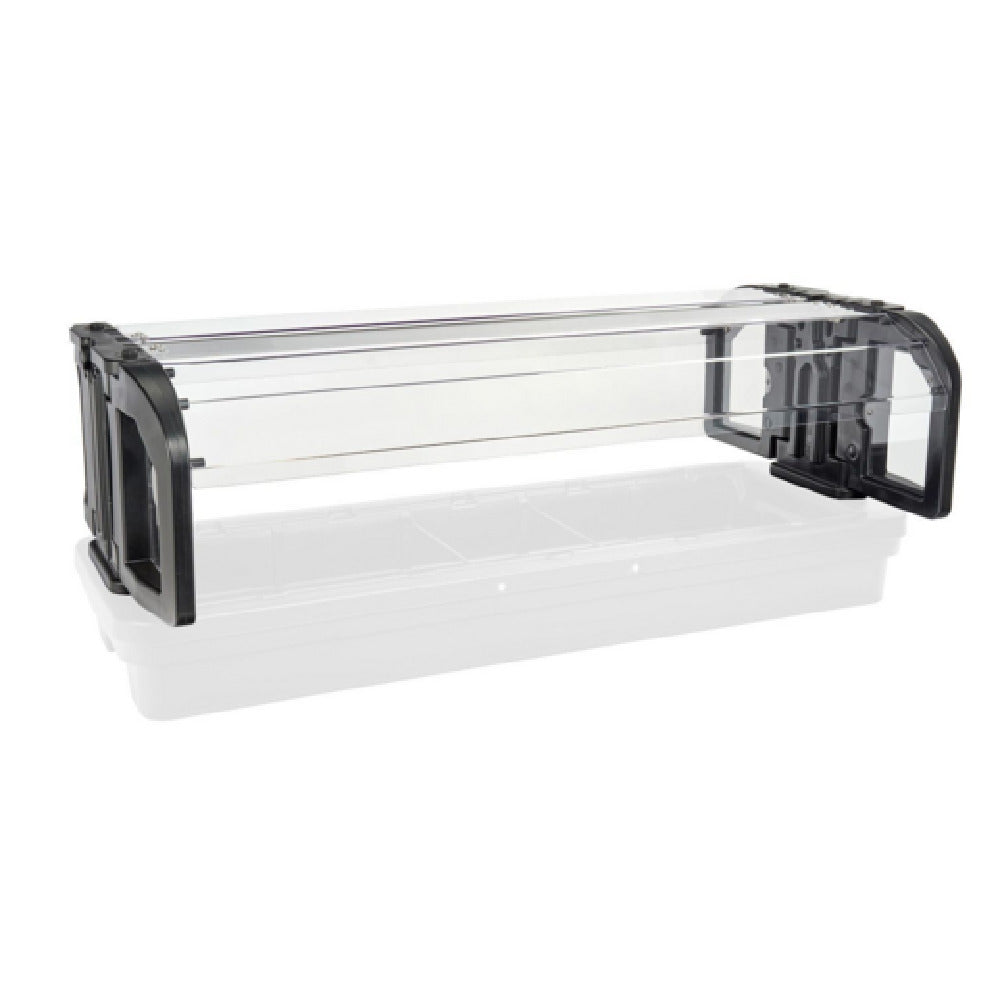 Cambro 6TTSG110 - Tabletop Sneeze Guard Assembly, 75-1/4"W X 39"D X 22-1/2"H, Flip-up Sneeze Guards With Protective End Panels