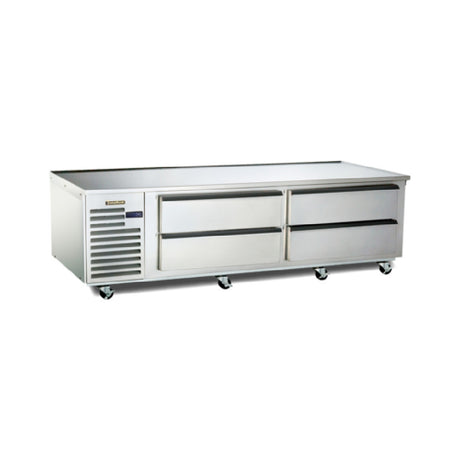 Traulsen TE084LT Spec-Line Freezer Equipment Stand 84" Long (8) 12" X 20" X 6" Deep Pan Capacity