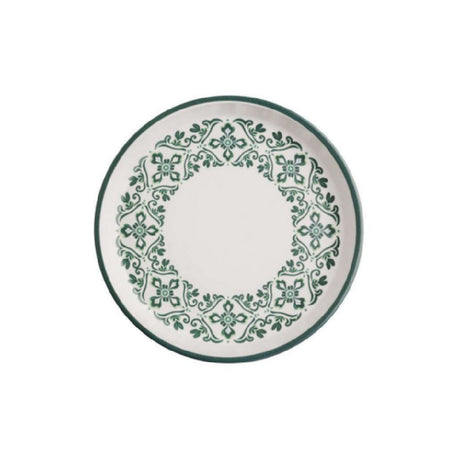 Arc Cardinal FP766 Santa Anita Valentina Forest Green Gourmet Plate (D:7.0'') ['Stoneware']