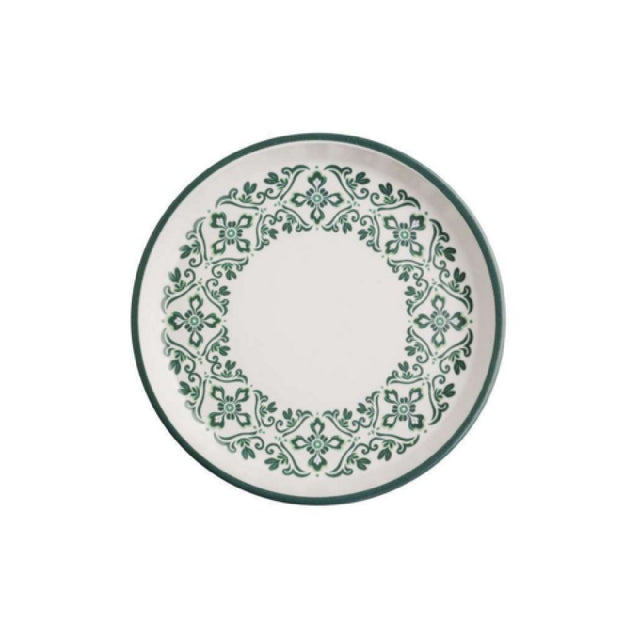 Arc Cardinal FP766 Santa Anita Valentina Forest Green Gourmet Plate (D:7.0'') ['Stoneware']