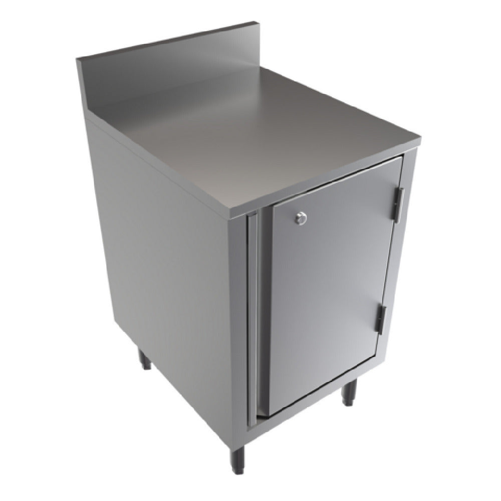 BK Resources UBC-21-W18HL Well Series Underbar Cabinet Flat Top 18"x21"