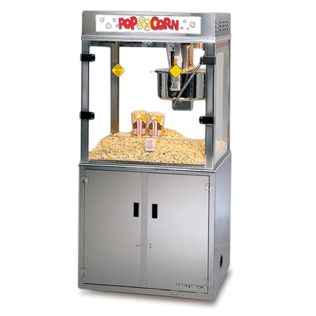 Gold Medal 2011-071 Pop-O-Gold 32 Oz. Popcorn Machine Electric Floor Model