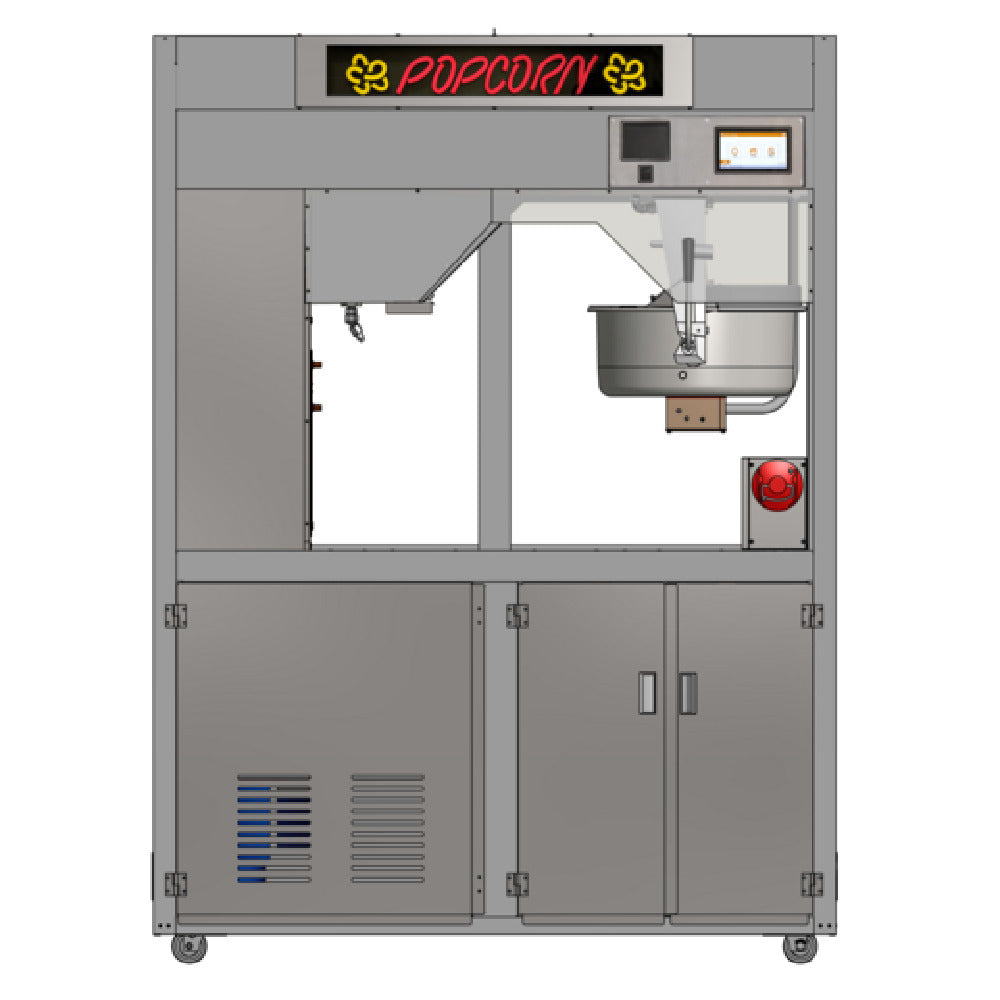 Gold Medal 2960-00-831 - PopClean® 52 Oz. Popcorn Machine (60") With Downdraft HEPA Filtration System