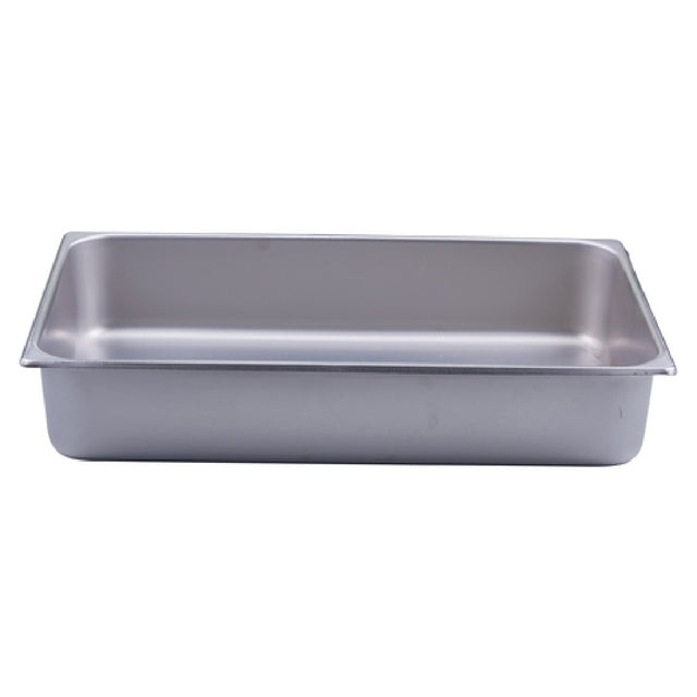 Winco 108A-WP Vintage Chafer Water Pan Stainless Steel For 8 Qt. Rectangle Chafer (model #108A)