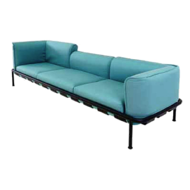 Emuamericas Llc 743 Dock Lounge Sofa Base Outdoor/indoor Aluminum Frame