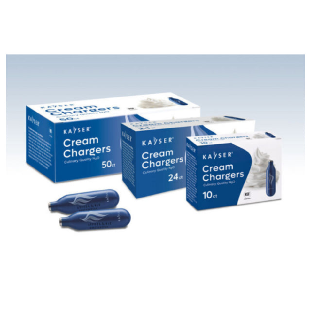 ISi North America K2324USA - Kayser Cream Chargers, Approximately 8 Grams Of N₂O