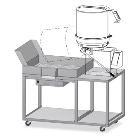 Gold Medal 2857-00-110 - Large Karmel Kool System (for Mark 10), Modular Table System