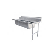 Omcan 48498 (48498) Soiled Dishtable Straight Design 84"W X 30"D X 44"H