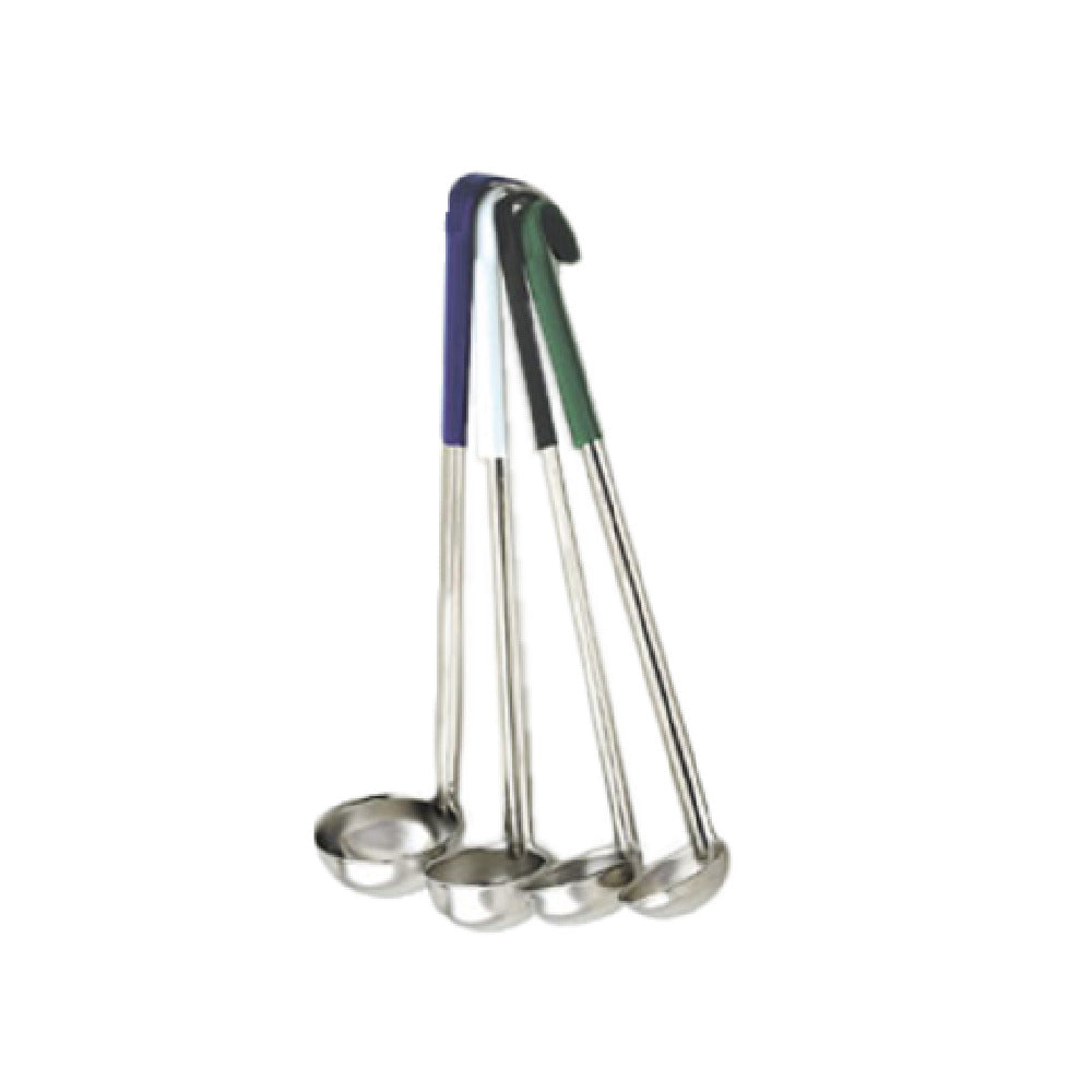 Alegacy Foodservice Products 884112WH Optima® Ladle 1-1/2 Oz. 11"L Grooved Handle
