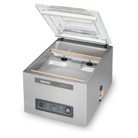 Invacus JUMBO 42 XLII Henkelman Vacuum Packaging Machine Countertop 16-1/2"W X 18"D X 7"H Chamber