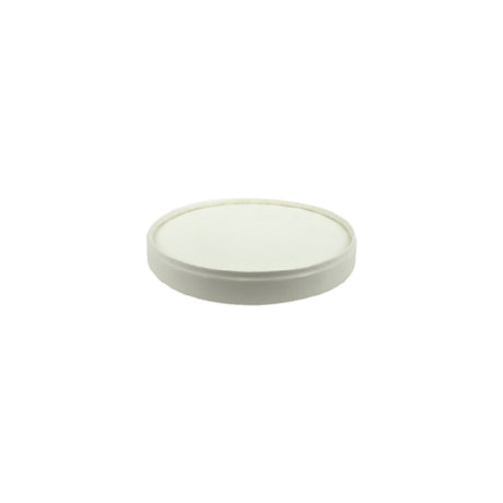 PacknWood 210SOWL90 - Paper Lid For 8 Oz Cup, 3.5"D, Compostable (Per Case = 500 Each)
