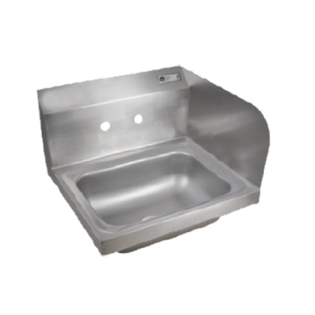 John Boos PBHS-W-1410-SSR Pro-Bowl Hand Sink Wall Mount 14"W X 10" Front-to-back X 5" Deep Bowl