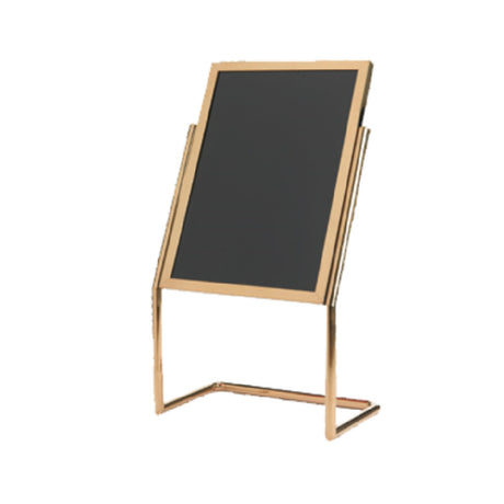 Aarco P-17B Broadcaster Display Stand 22"W X 30"H Frame (25" X 48" OA) Neon Markerboard On One Side