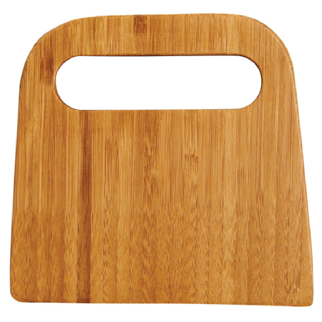 Harold Import Co. 51002 Mrs. Anderson's Baking® Bench/Dough Scraper 6" X 5-1/2" Bamboo (carded)