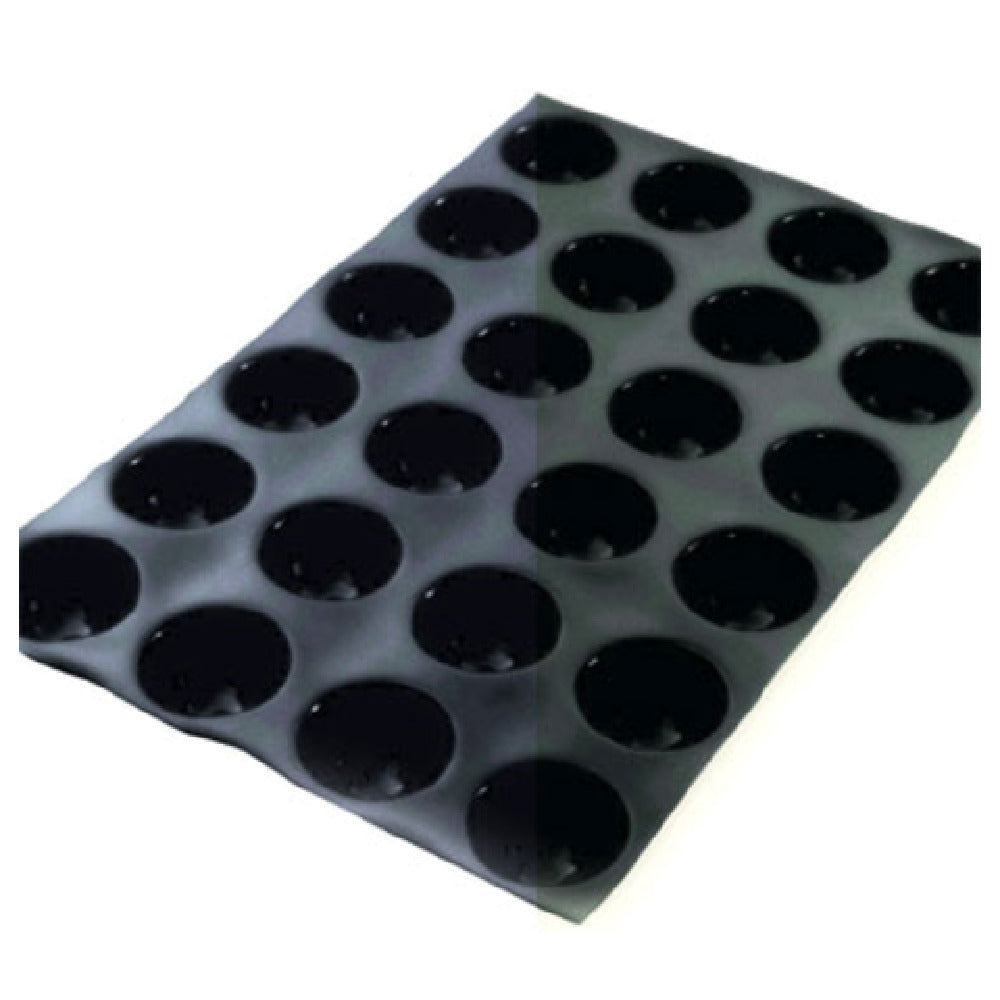 Matfer 336019 Flexipan® Muffin Mold 24 Per Sheet 4 Oz. Cap.