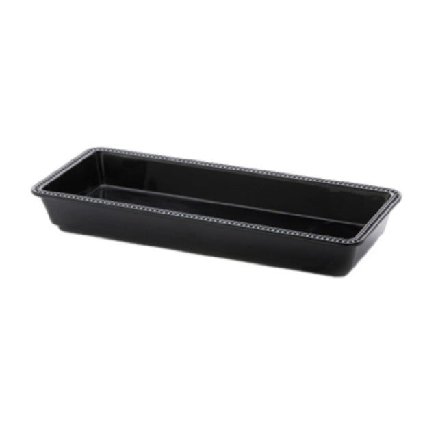 Elite Global Solutions M1562-B Tray 15"L X 6"W X 2"H Rectangular