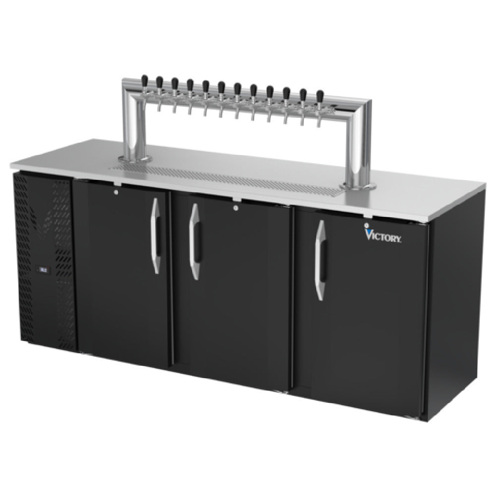 Victory VDDN78HC-B-12T - Direct Draw Dispenser 78"W X 26-1/8"D X 49-7/8"H, 21.686 Cu. Ft.