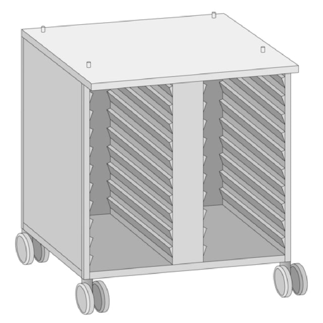 Rational 60.30.338 US III UltraVent® Mobile Oven Stand Recommended When Using Any UltraVent® With A SelfCooking Center® 61 Or CombiMaster® Plus 6120 Supporting Rails