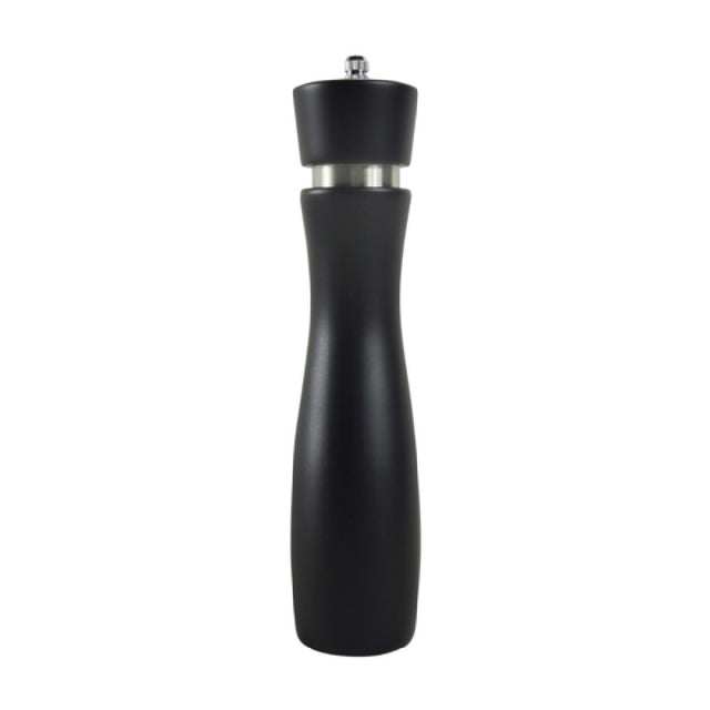 Thunder Group WDPM012BK Beechwood Pepper Mill 12"H Black