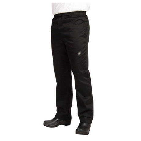 John Ritzenthaler Company P020BK-5X Chef Revival® Basic Chef's Pants 5X Baggy