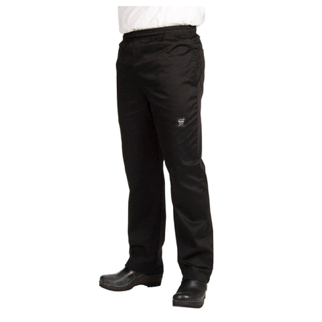 John Ritzenthaler Company P020BK-S Chef Revival® Basic Chef's Pants Small Baggy