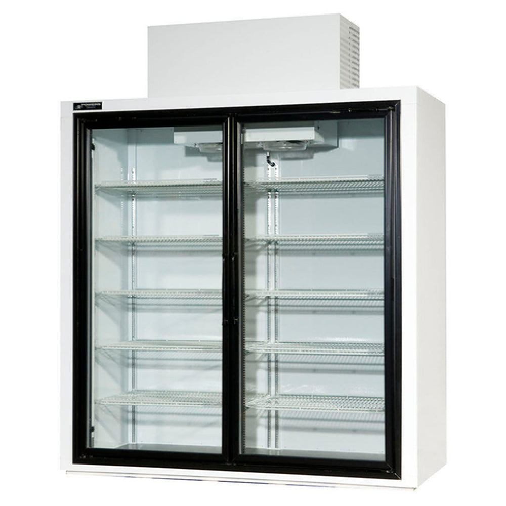 Powers Equipment BT70LGD Beverage Cooler Two-section 70"W