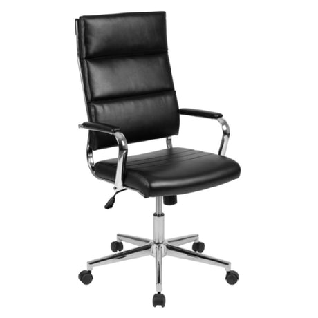 Flash Furniture BT-20595H-2-BK-GG Hansel Executive Swivel Chair 250 Lb. Weight Capacity