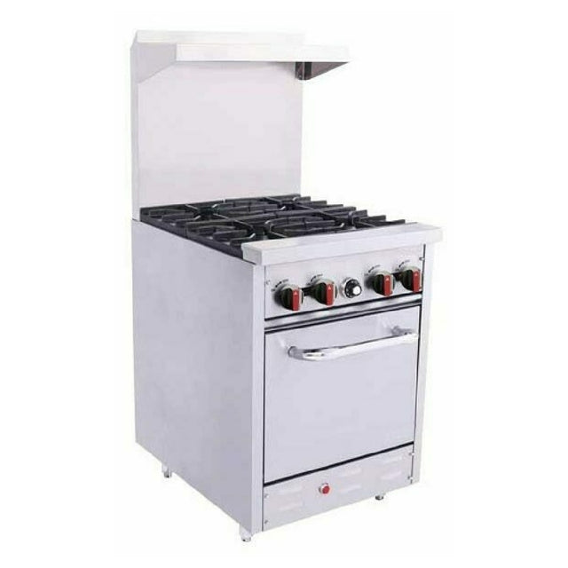 BakeMax BAS24O Restaurant Series Range Natural Gas 24"