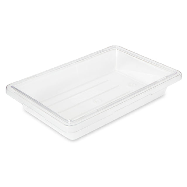 Rubbermaid FG330700CLR - Food/Tote Box, 2 Gallon, 18"L X 12"W X 3-1/2"D
