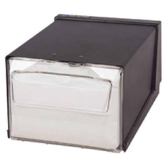 San Jamar H3001CLBK Countertop Napkin Dispenser One-at-a-time 7-5/8"L X 11"W X 5-1/2"H