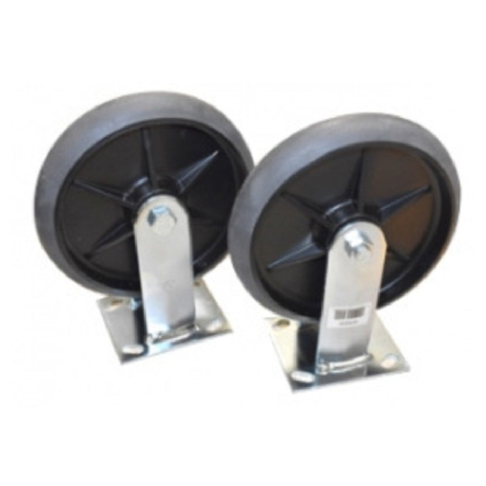 Rubbermaid 1975230 - Executive Series Quiet Caster, 8", Fixed (must Be Purchased In Case Quantities = 2 Ea)