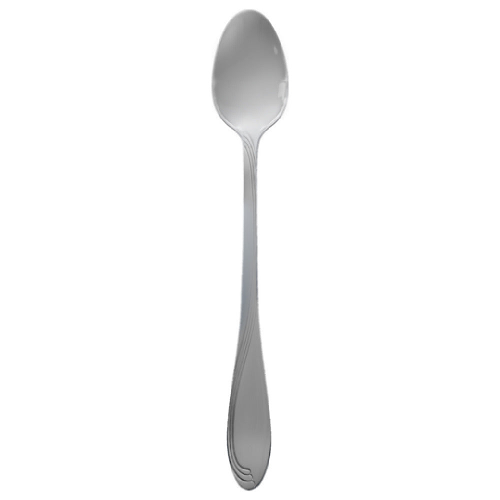 International Tableware WAV-115 Iced Tea Spoon 7-7/8" Long 18/0 Stainless Steel